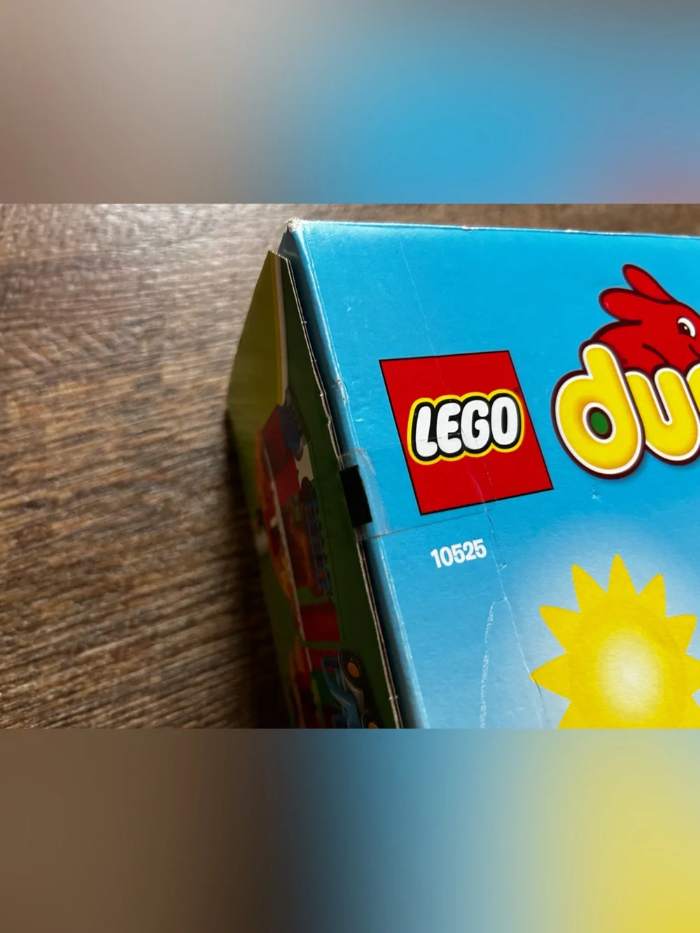 New Sealed LEGO DUPLO Big Farm 10525 - Imperfect Box -Farmer Cow Chicken Tractor